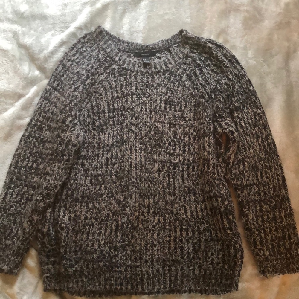 Grey Oversized Sweater